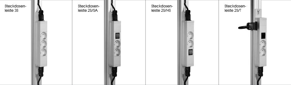 versch. Steckdosen